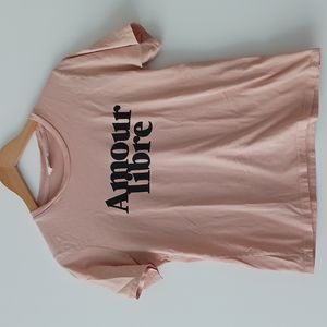 Sezane amour Libre tee
